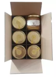Carton de miel de lavande